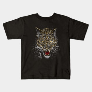 Golden Leopard Kids T-Shirt